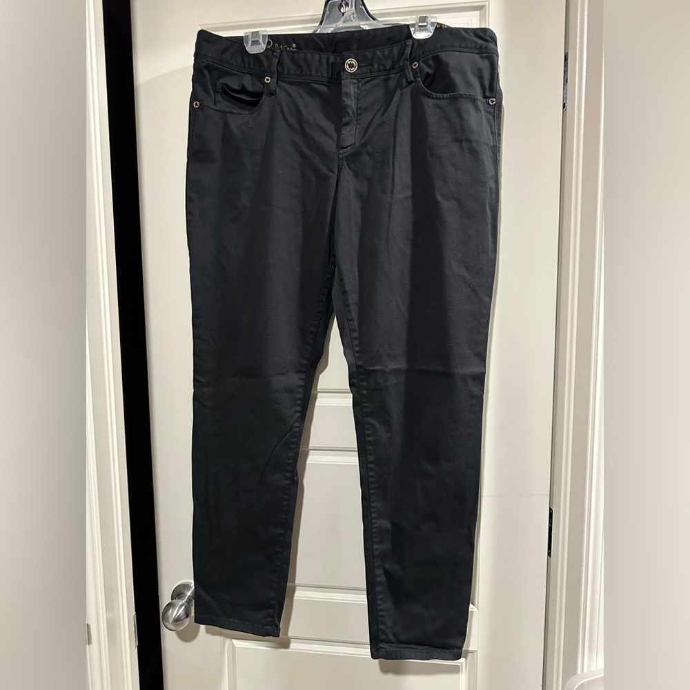 Black Lilly Pulitzer Worth Skinny Pants - Size 16